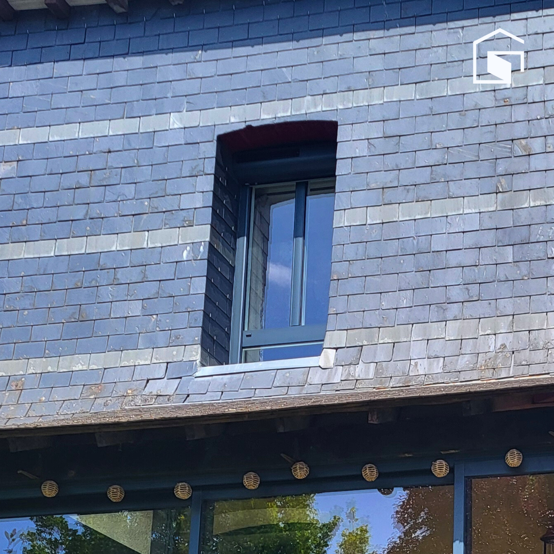 Fenêtre avec volet en rénovation