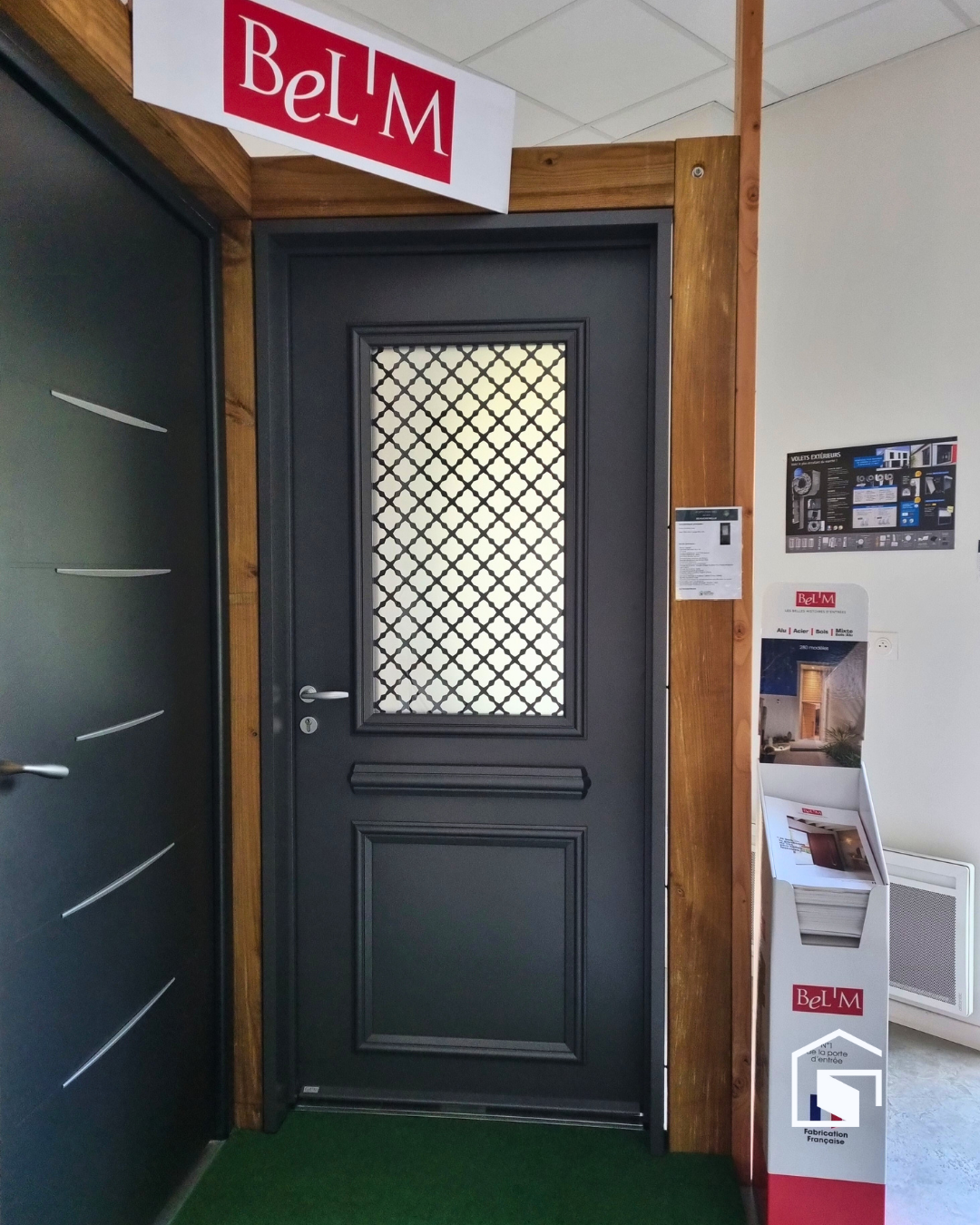 Porte d'entrée acier Bel'm