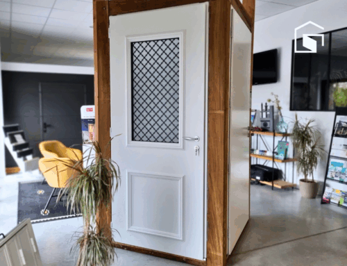 Porte d’entrée acier Bel’M à Rennes : design, sécurité et durabilité avec Vivre Nature Menuiserie